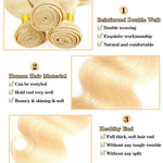 12A Grade #613 Blonde Body Wave Bundles | Vinisay