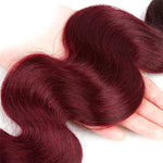 99J Burgundy Body Wave Bundles — Brazilian Virgin Hair | Vinisay