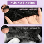 Deep Wave Half Wig — Seamless Flip, No Glue | Vinisay