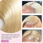 Vinisay HD lace hairline close-up, 613 blonde wig pre-plucked