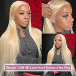 13×6 HD Lace Straight Wig — #613 Blonde | Vinisay