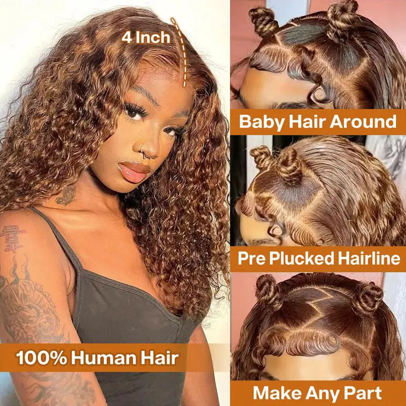 13×4 HD Lace Kinky Curly Wig — 250% Density | Vinisay