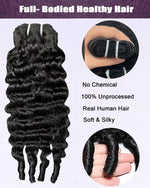 Burmese Curly Virgin Hair Bundles — Natural Black | Vinisay