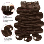 Body Wave Bundles Human Hair 15A Virgin #4 Premium Weave | Vinisay