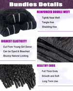 Burmese Curly Virgin Hair Bundles — Natural Black | Vinisay
