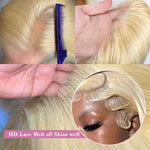 13×6 HD Lace Straight Wig — #613 Blonde | Vinisay