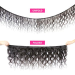 Vinisay natural black body wave bundles color swatch